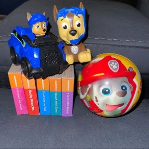 Paw Patrol toys/books